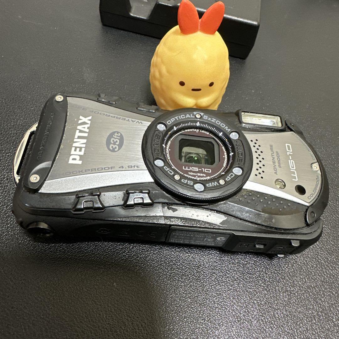 ペンタックスPENTAX Optio WG-10 動作品　中古良品　防水カメラ
