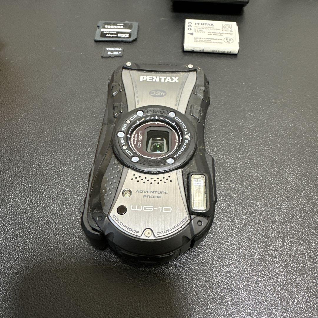 ペンタックスPENTAX Optio WG-10 動作品　中古良品　防水カメラ