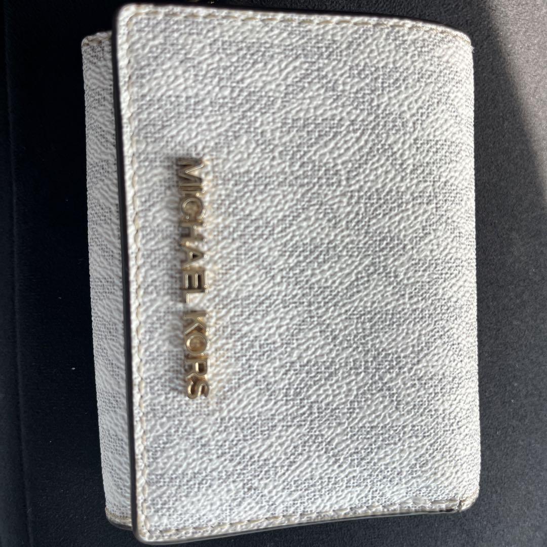 MICHAEL KORS 二つ折り財布 ホワイト