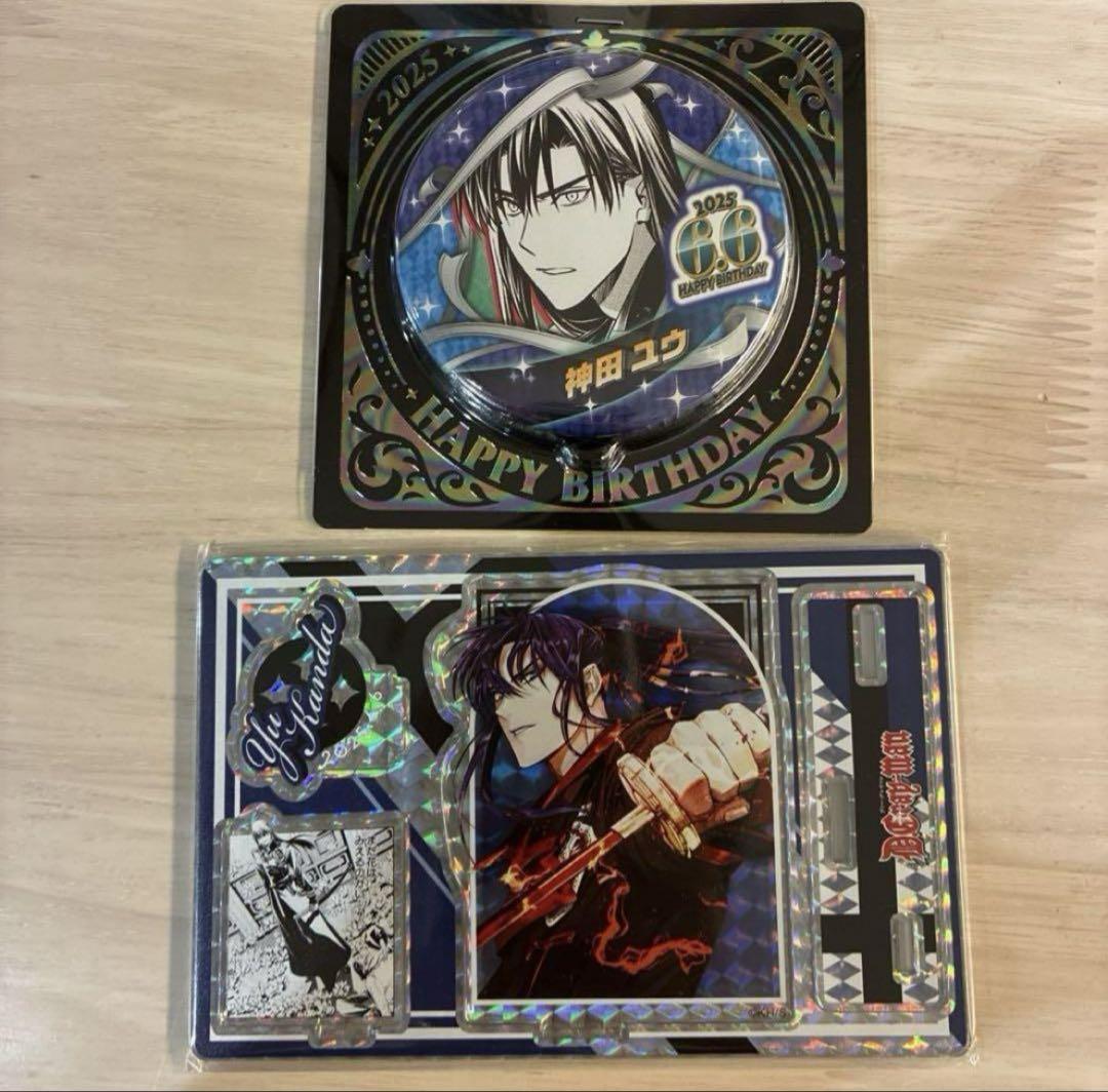 D.Gray-man バースデイ缶バッジ バースデイジオラマフィギュア
