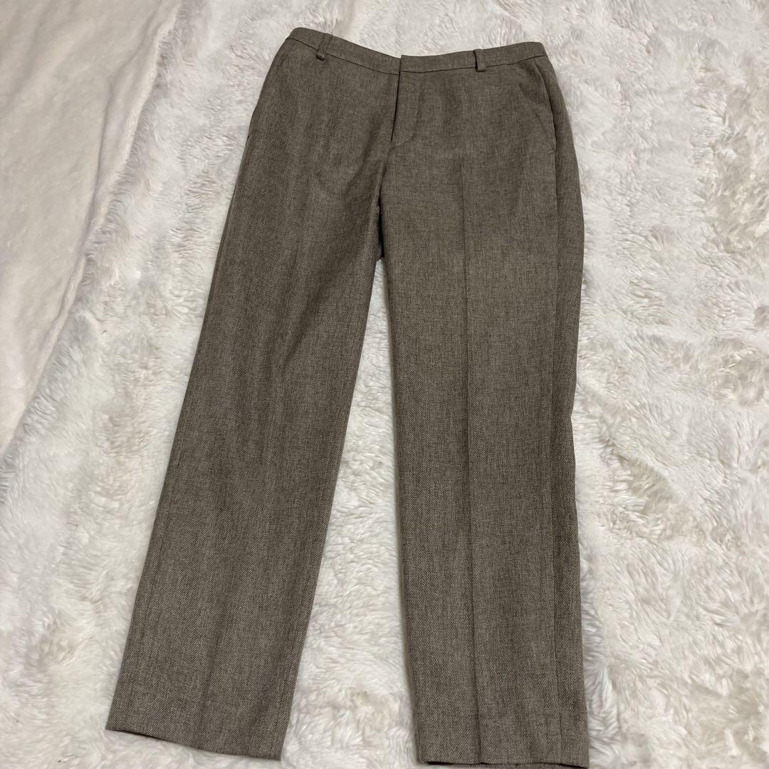 【美品】 ノーカラー　23区　セットアップ　パンツ　スーツ