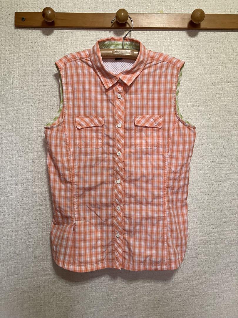 Eddie Bauer エディーバウアー ベスト ノースリーブ シャツ PM