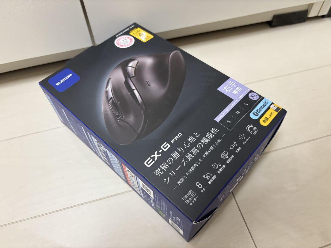 【ほぼ未使用】エレコム マウス bluetooth EX-G PRO XL
