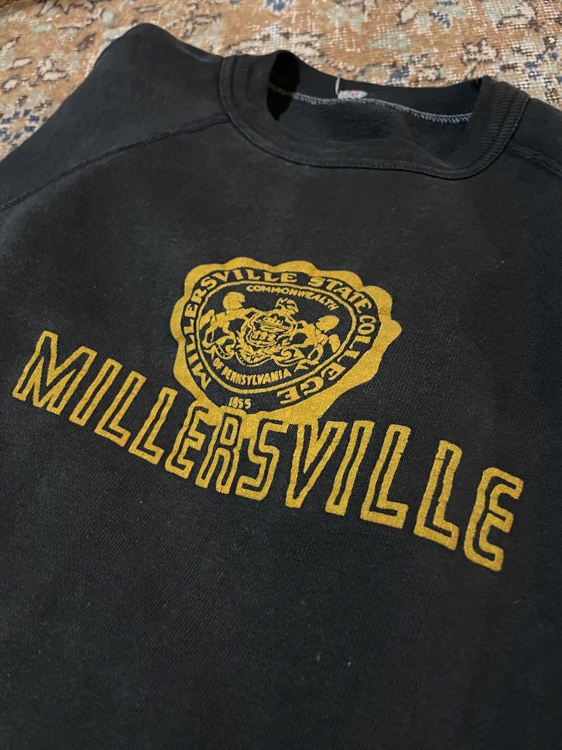 MILLERS VILLE ロゴ入り ブラック スウェット