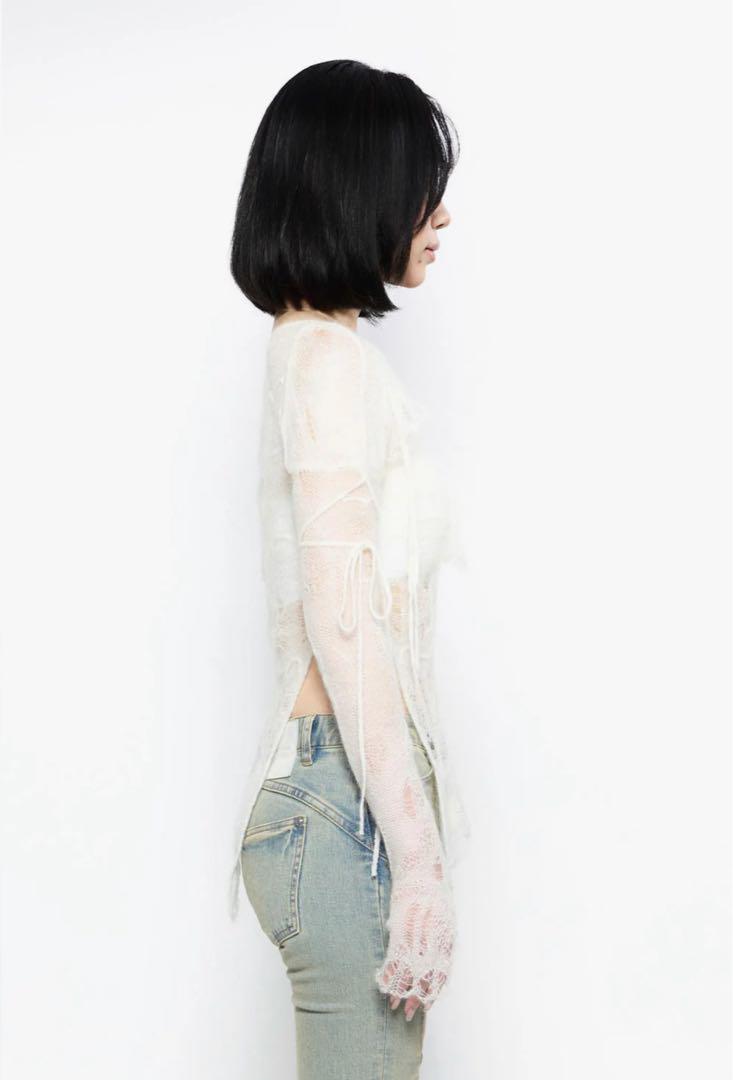 【最終値下げ】S knit fit top cocoon
