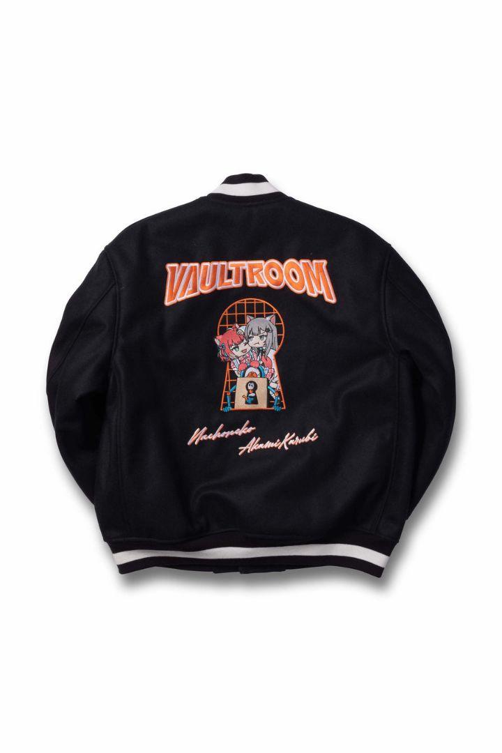 VAULTROOM×KARUBINACHO VARSITY JACKET L