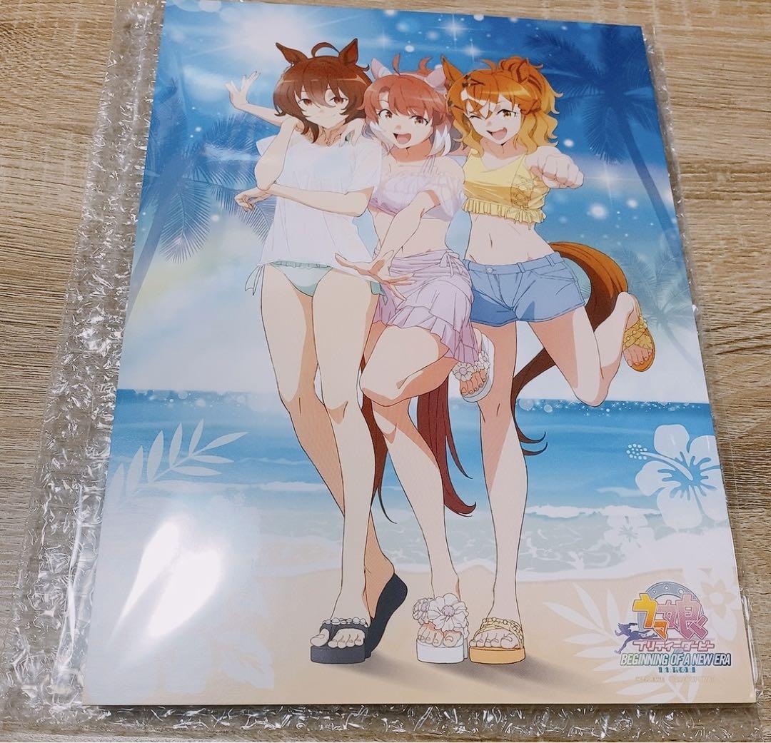 ウマ娘　新時代の扉　BIGアクリルスタンド 、描き下ろしA4イラストボード 劇場版『ウマ娘 プリティーダービー 新時代の扉』 on X: 