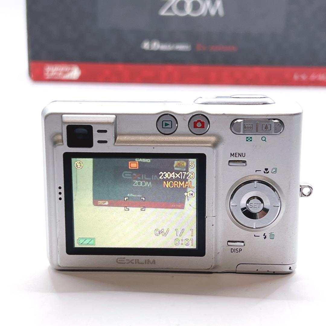 【良品】 CASIO EXILIM ZOOM EX-Z40 4.0メガピクセル