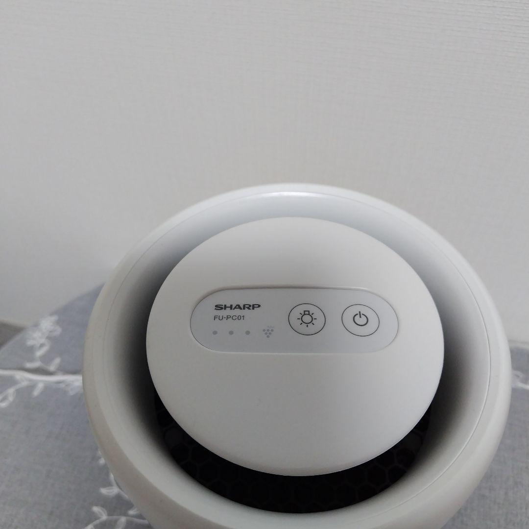 SHARP 空気清浄機 FU-PC01-W ホワイト