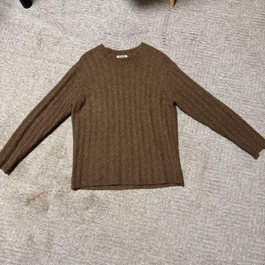 auralee モヘアアルパカセーターS AURALEE