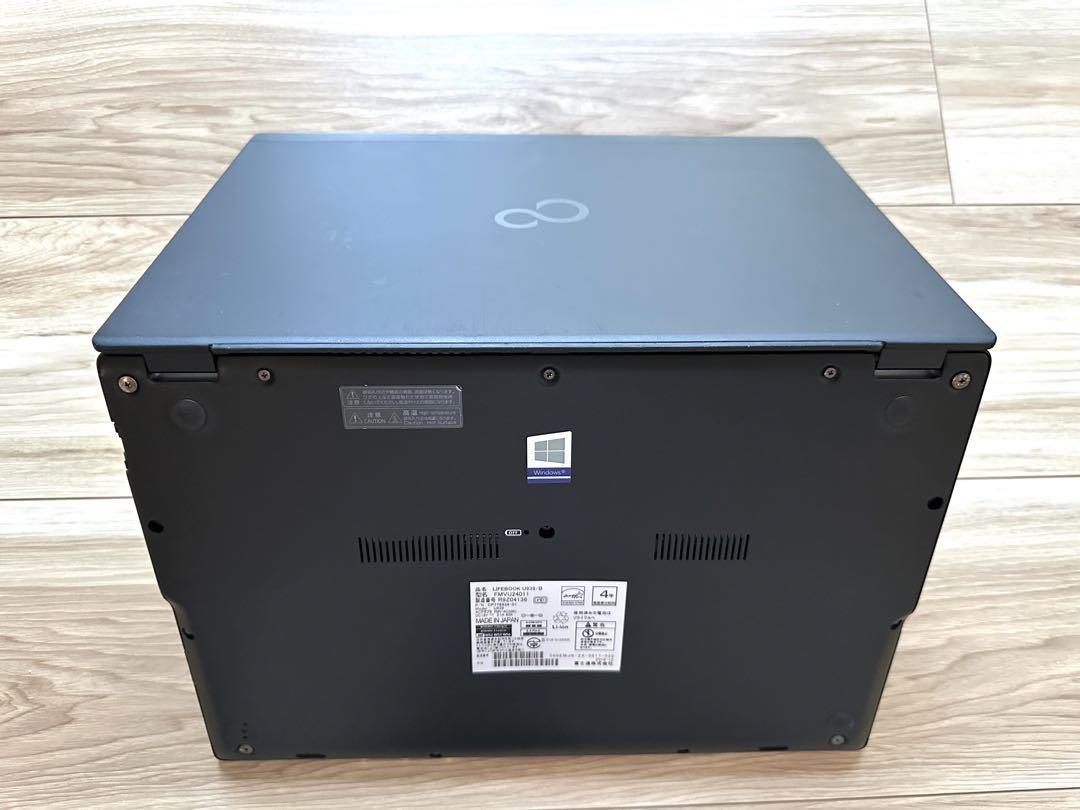 2019年12月モデル第8世代 SSD256搭載！LIFEBOOK U939/B