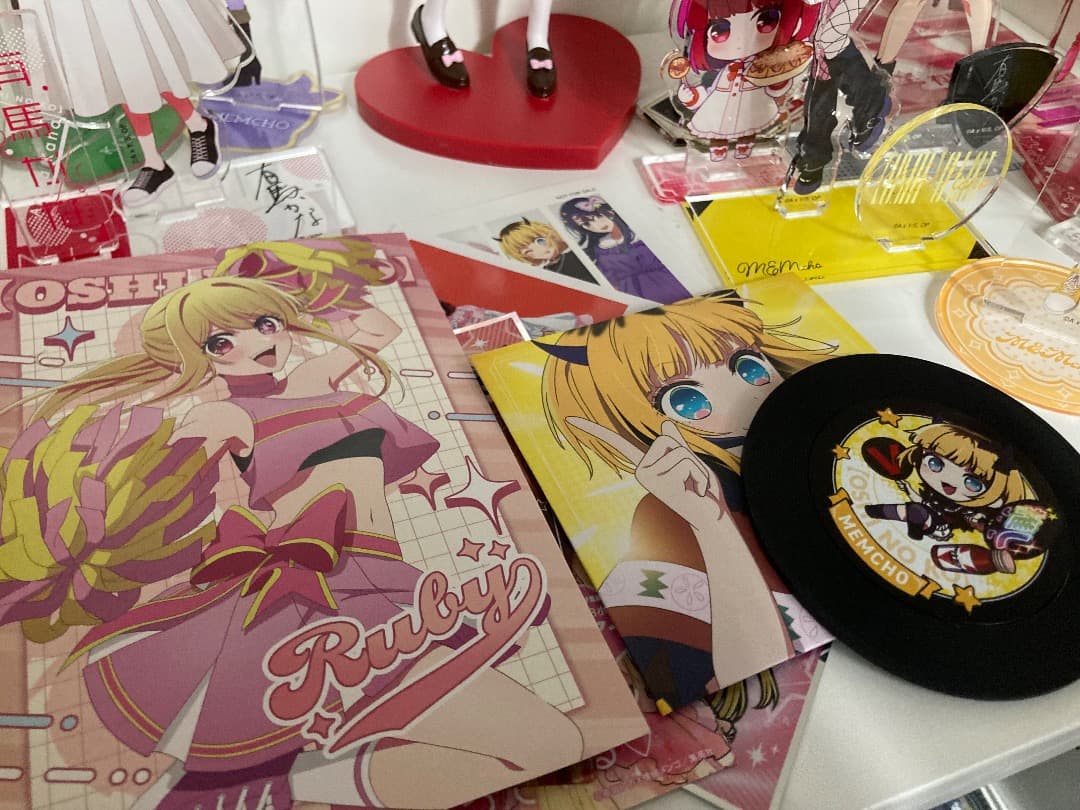 アクスタ|クリアファイル目立った傷や汚れなし