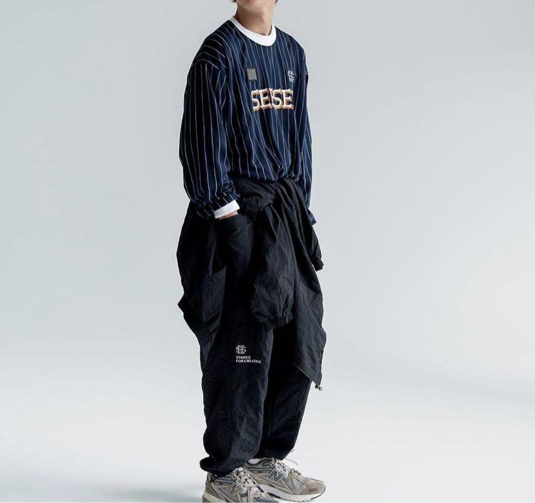 SEE SEE x S.F.C Wide Tapered Nylon Pants - メルカリ SEE SEE x S.F.C Wide Tapered Nylon Pants - メルカリ