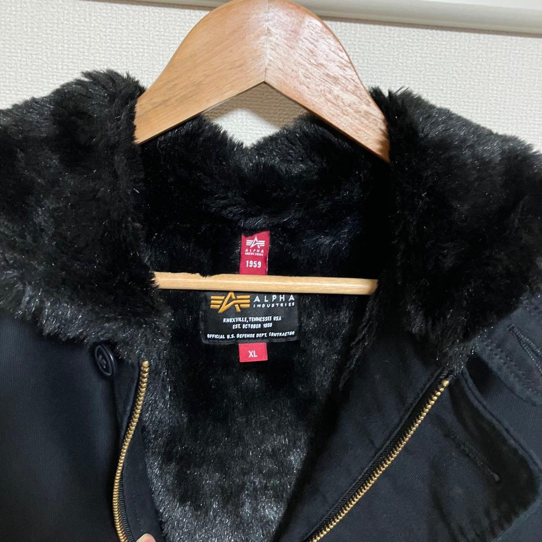 美品 Alpha Industries アルファ N-1 デッキジャケット XL 美品 Alpha Industries アルファ N-1 デッキジャケット XL