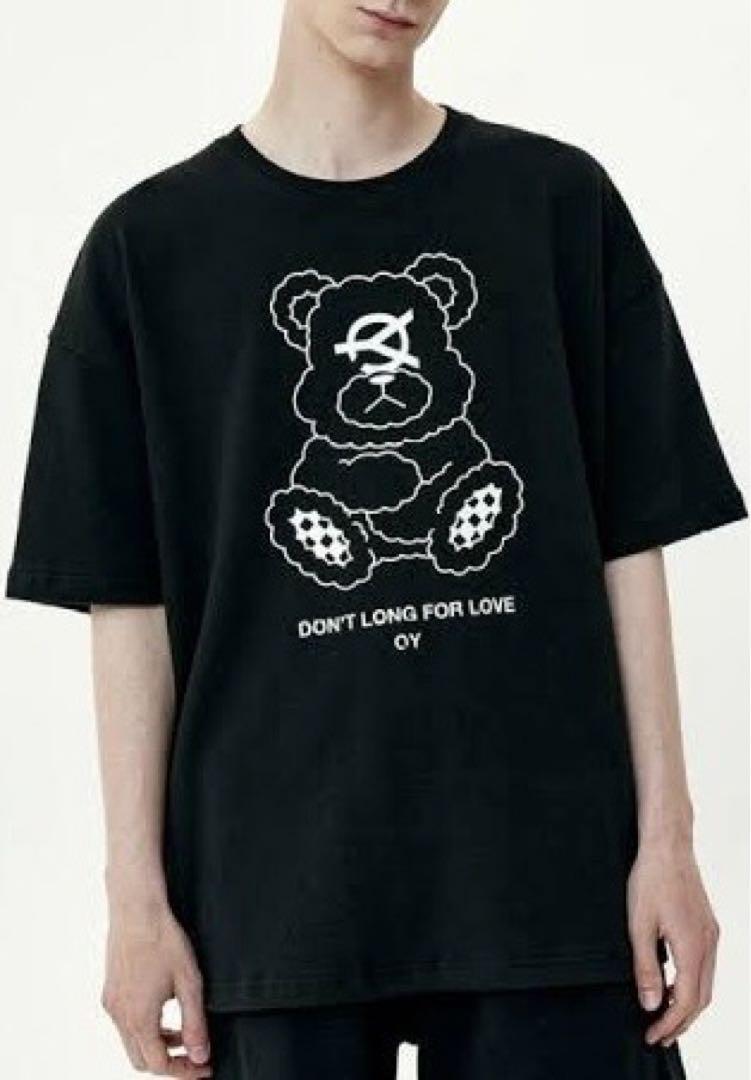 OYクマティシャツ OYくまTシャツ ブラック