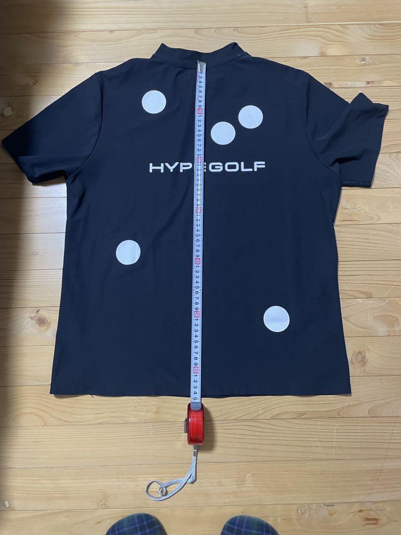 HYPEGOLF ドット柄 モックネックシャツ - メルカリ