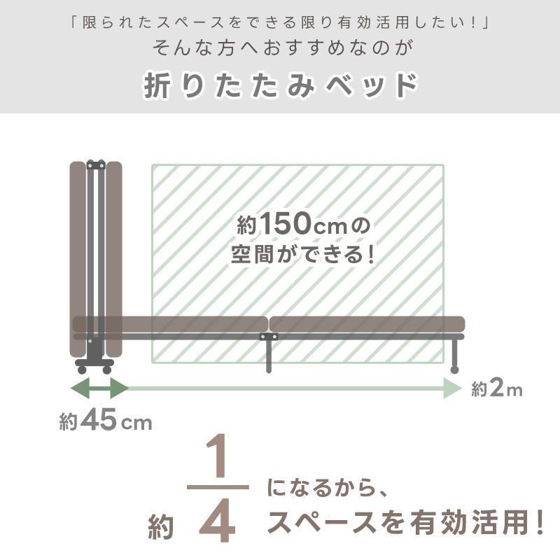 電動ベッド 介護ベッド リクライニング 収納式 折りたたみ