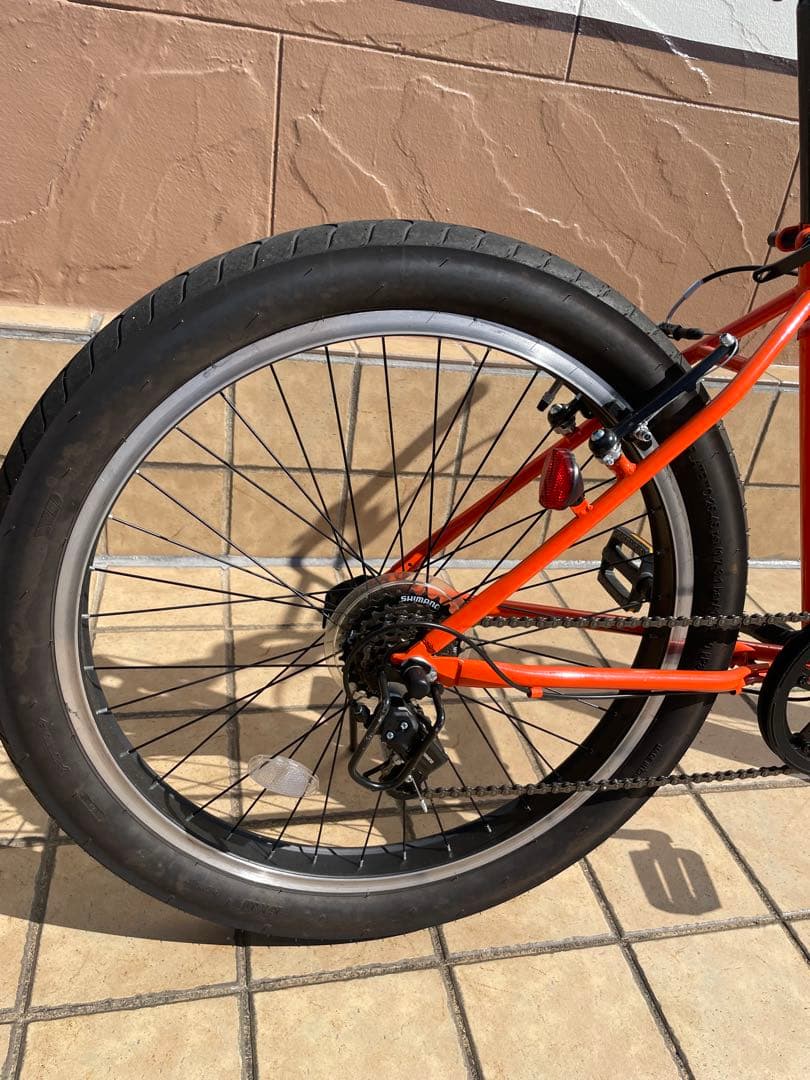 fatbike 8段変速目立った傷や汚れなし