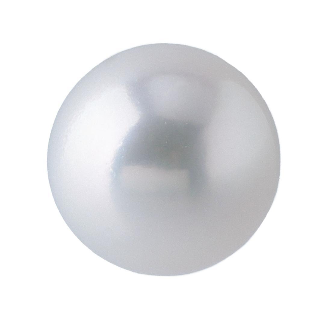 ミキモト パール ピアス アコヤパール7.7mm K18WG【21289】