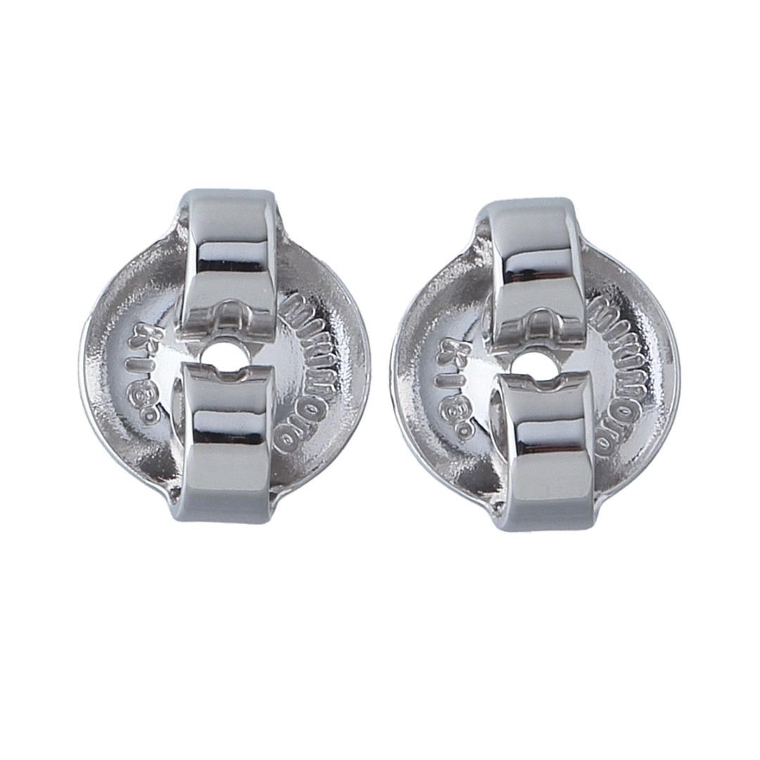 ミキモト パール ピアス アコヤパール7.7mm K18WG【21289】
