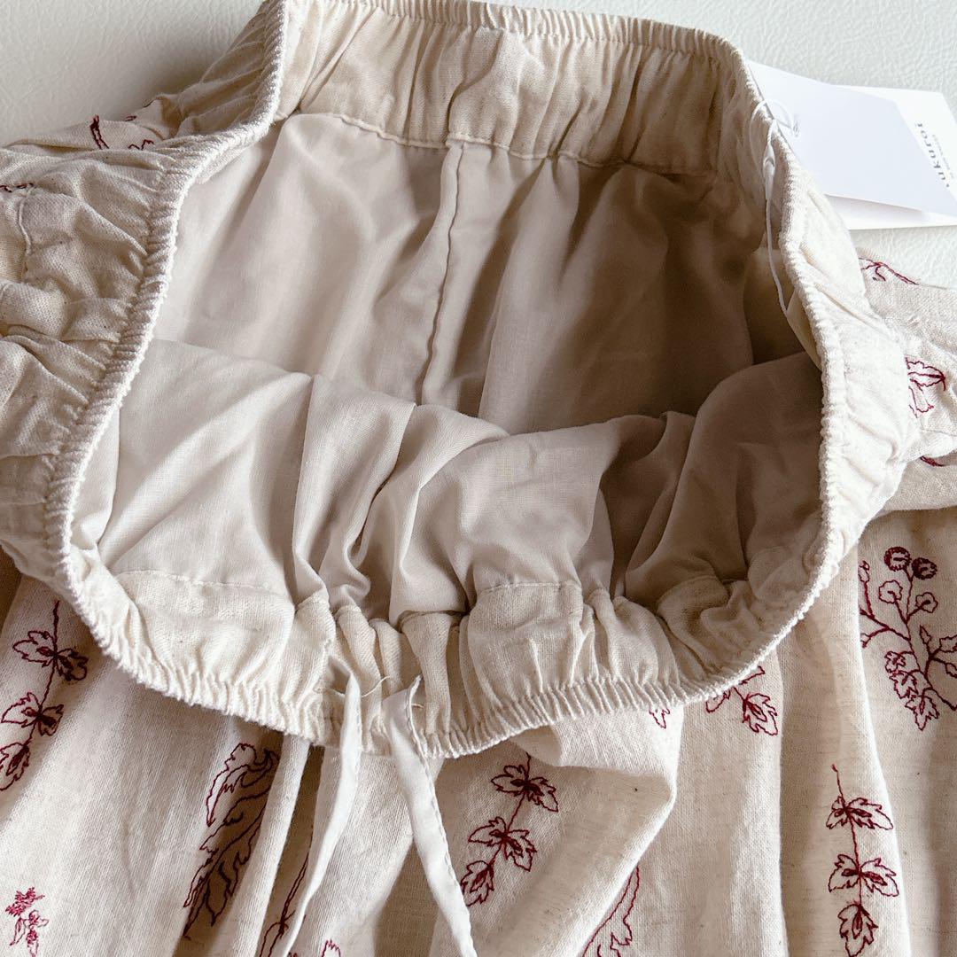 りん様専用/ tukuroi 【新品】 コットンリネン ボタニカル刺繍