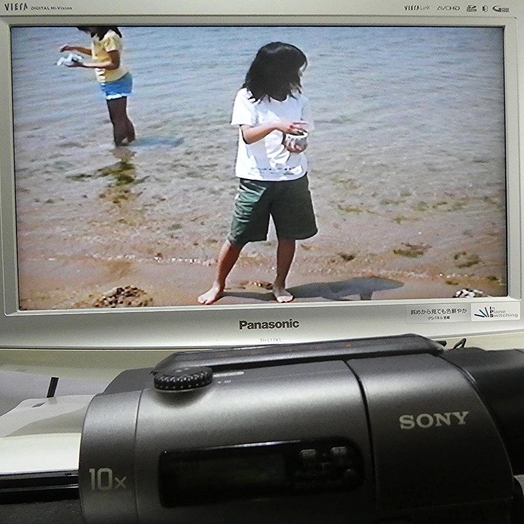 動作良好 Video.Hi8 ソニー CCD-TR3 高画質8ミリビデオカメラ