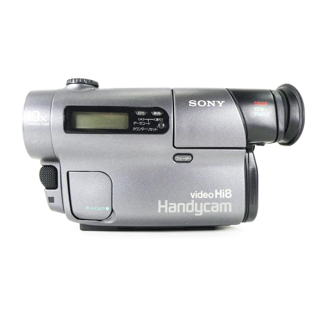 動作良好 VideoHi8 ソニーCCD-TR3 高画質8ミリビデオカメラ 動作良好 Video.Hi8 ソニー CCD-TR3 高画質8ミリビデオカメラ