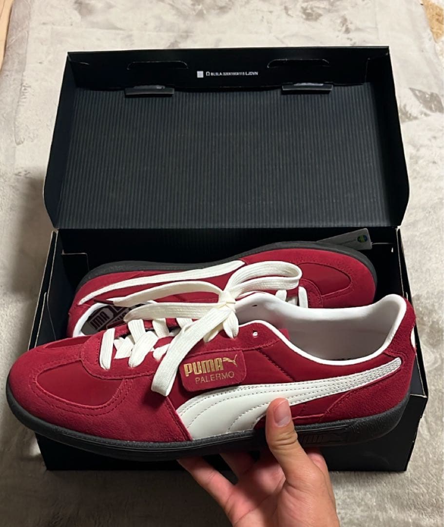 PUMA PALERMO スニーカー レッド/ホワイト