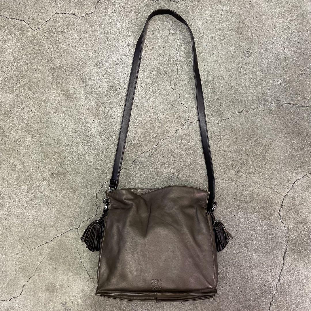 LOEWE - 【極美品】LOEWE フラメンコ フリンジ ナッパ