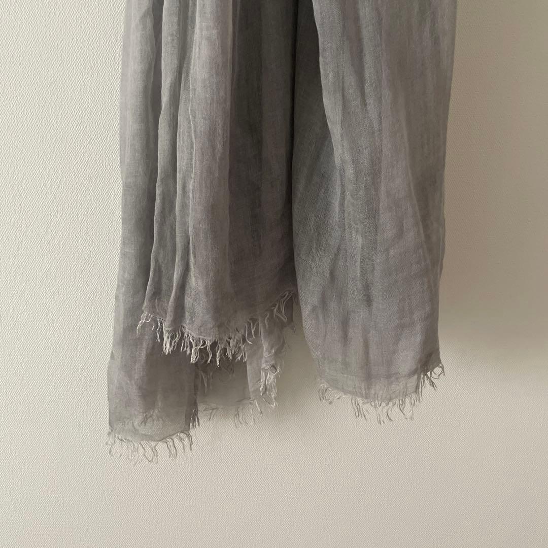 ファリエロ サルティ Faliero Sarti ストール グレー WWW_MORNINGWALKER_COM