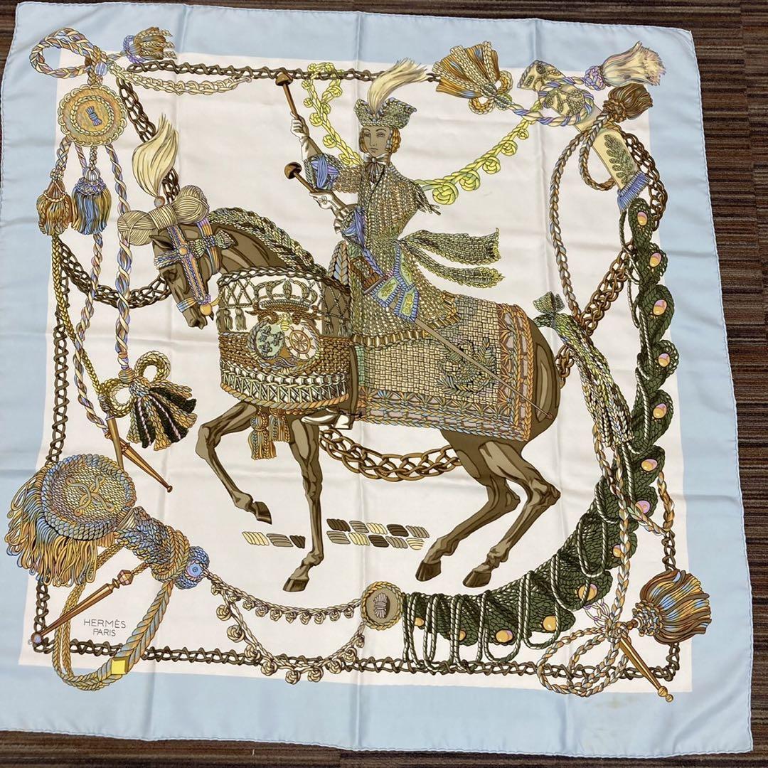 HERMES エルメス カレ90 スカーフ バンダナ レディース ファッション