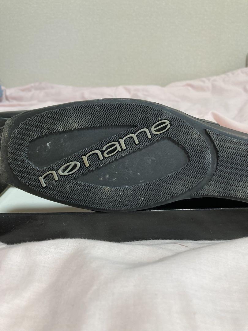 NO NAME ノーネーム スニーカー スリッポン ウェッジソール サボ 39