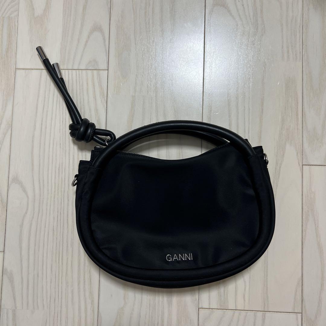 GANNI MINI KNOT ハンドバッグ A4480