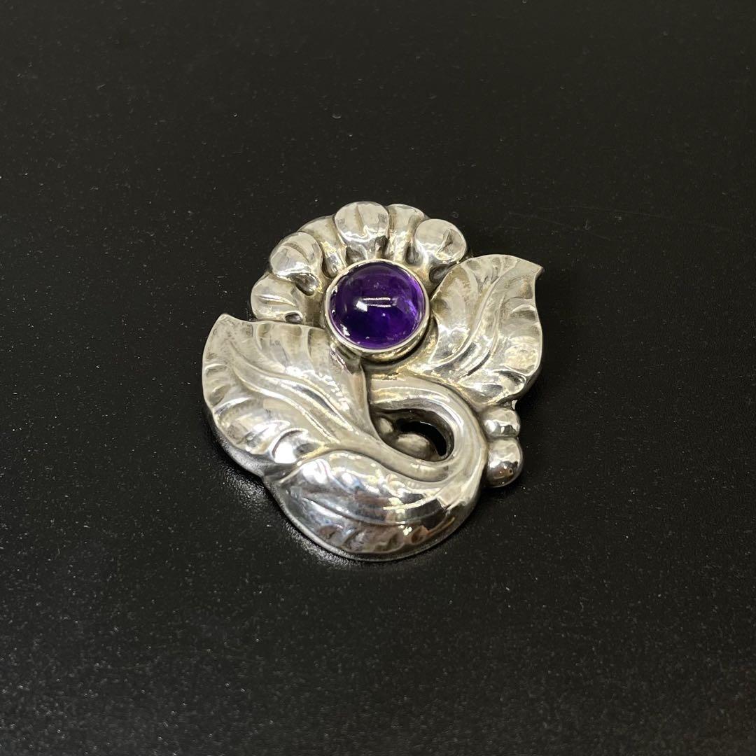 Georg Jensen ジョージジェンセン ブローチ 159 ムーンライト