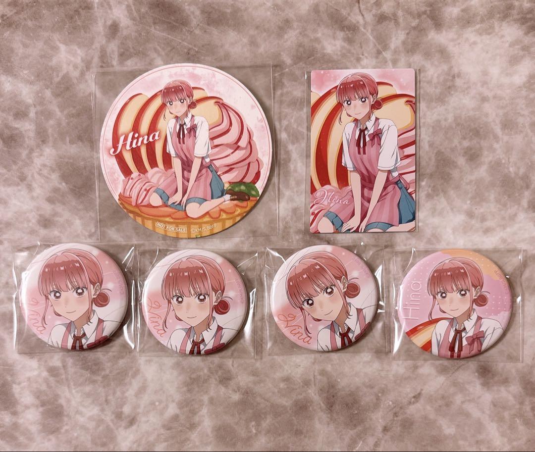 蝶野雛　雛　缶バッジ　まとめ売り　アオのハコ　匿名配送　キャラバッジ グッズ-バッチ】アオのハコ 推しキャラバッジコレクション／vol
