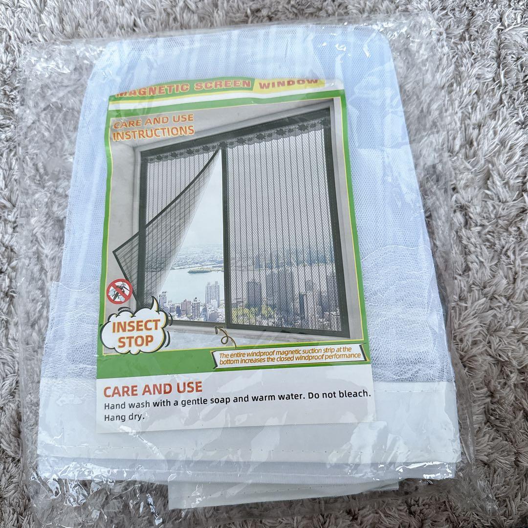 簡易網戸 網戸張り替え 網戸キット 窓用 簡単取り付け 網戸カーテン