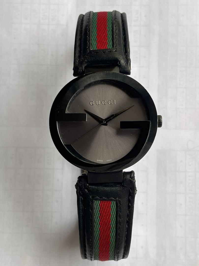 GUCCIインターロッキングシェリーライン 時計