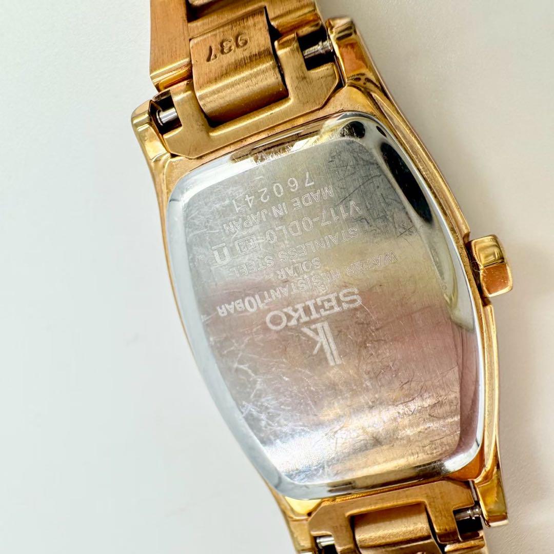 ⭐【美品レア】セイコー ルキア Lk ソーラー V117-0DL0 腕時計 稼働品】SEIKO ルキア Lk ソーラー V117-0DL0 腕時計 - メルカリ