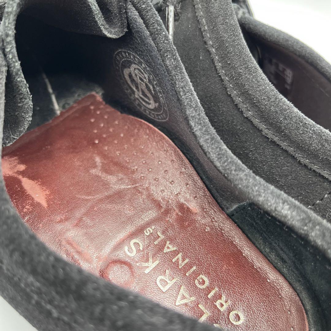 Clarks wallabee クラークスワラビー スエード 黒