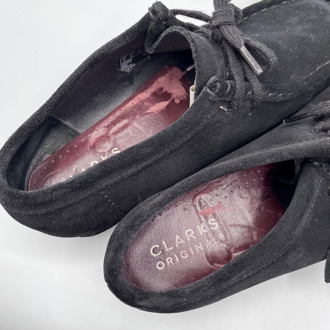 Clarks wallabee クラークスワラビー スエード 黒