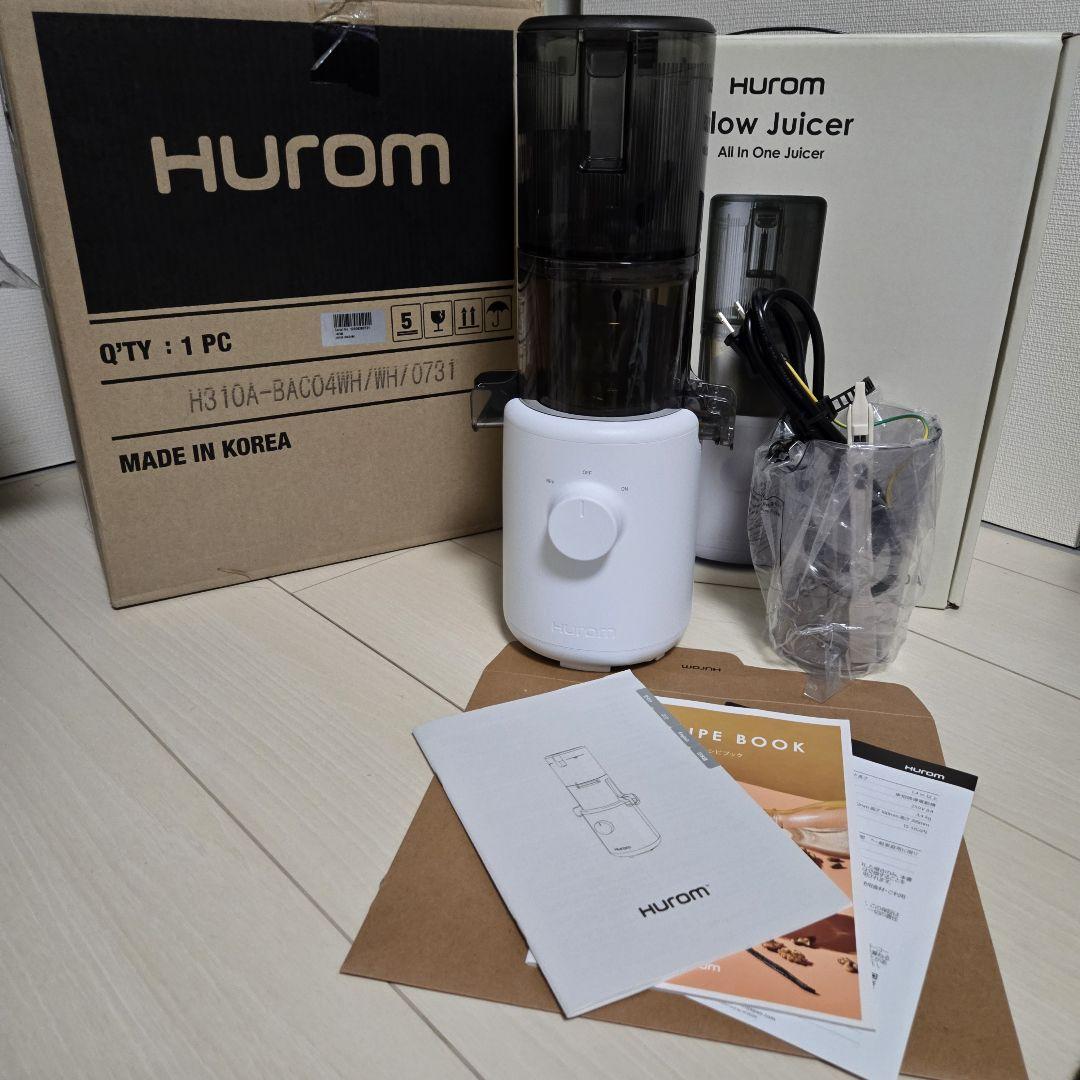 【未使用】HUROM ヒューロム H310A スロージューサー