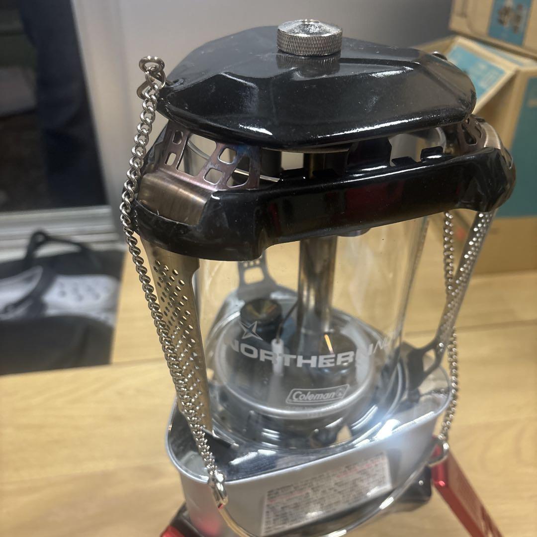Coleman NORTHERN LIGHT ランタン 変換アタプター付き