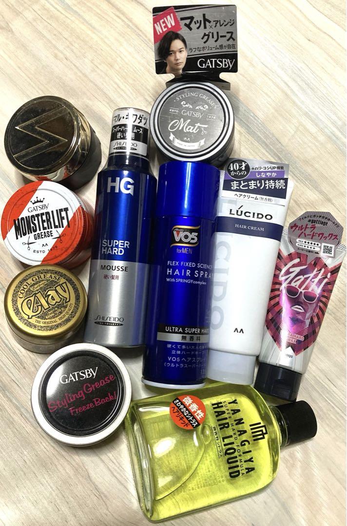 新品含むメンズヘアスタイリング剤10種類セット