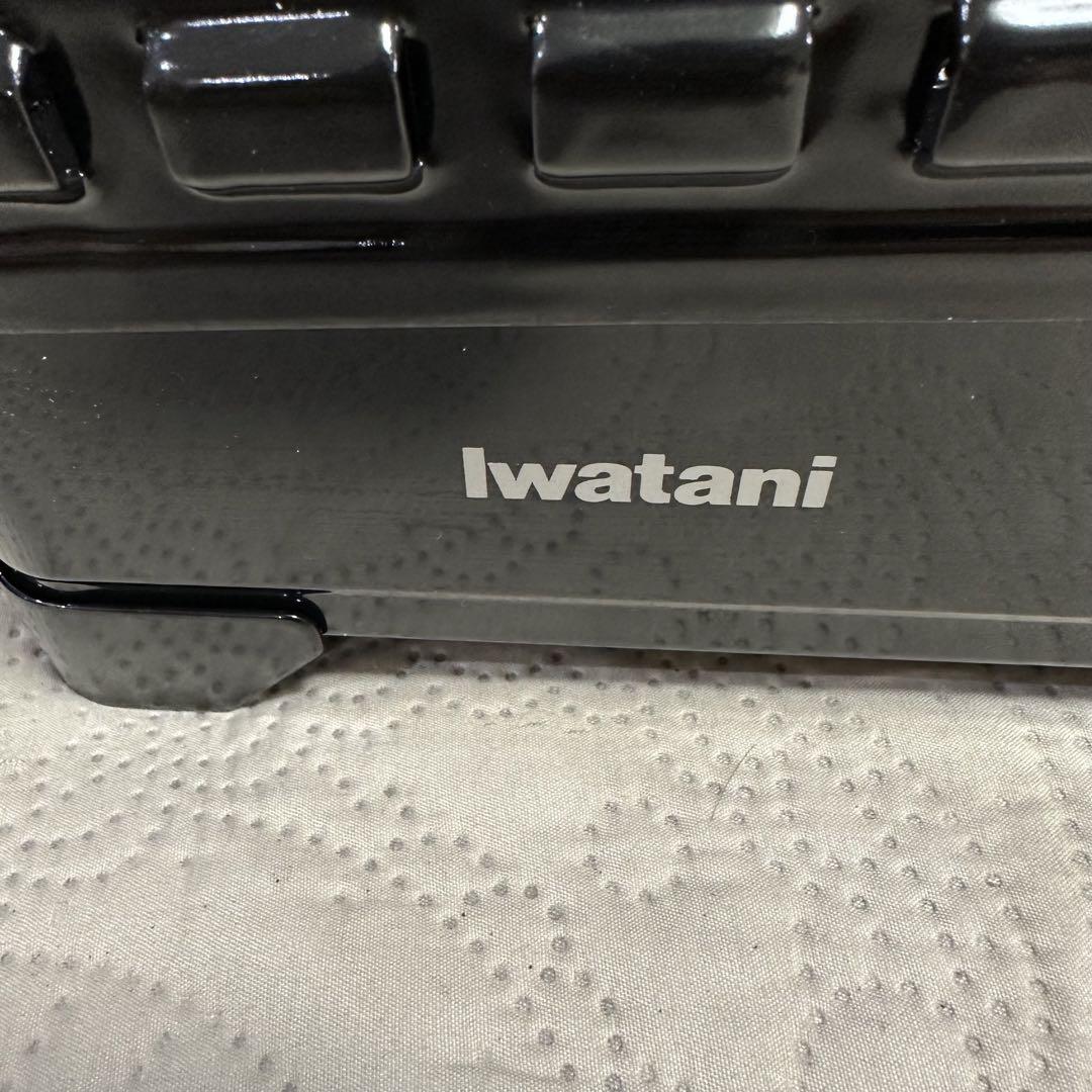 【美品】 iwatani アウトドアカセットコンロ 黒　イワタニ タフまるJr.