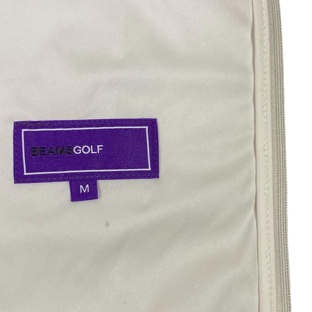 BEAMS GOLF ビームス ゴルフ フルジップ ブルゾン M ホワイト