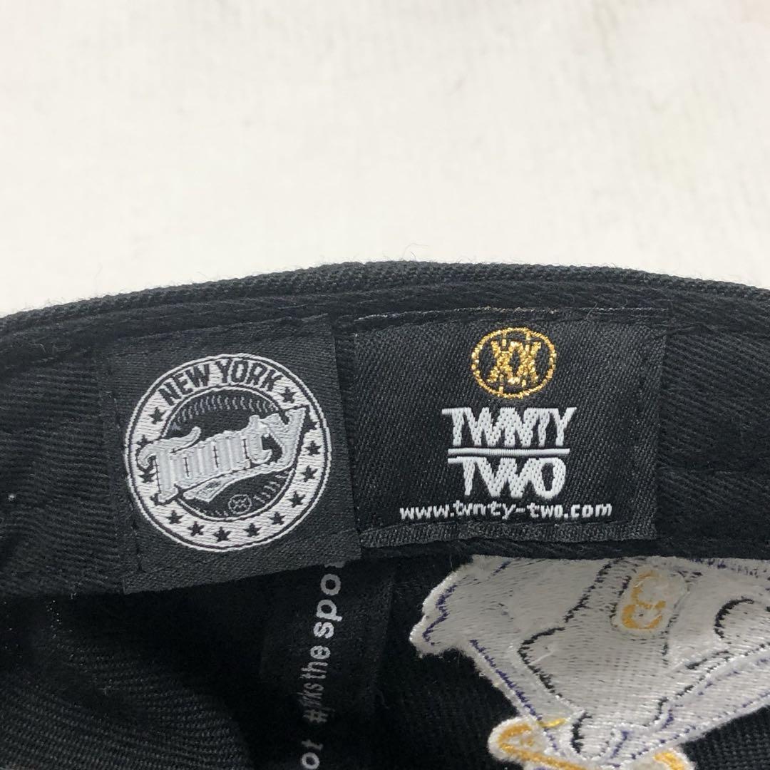 74▢TWNTY TWO Limited Black CAP UT0602-2