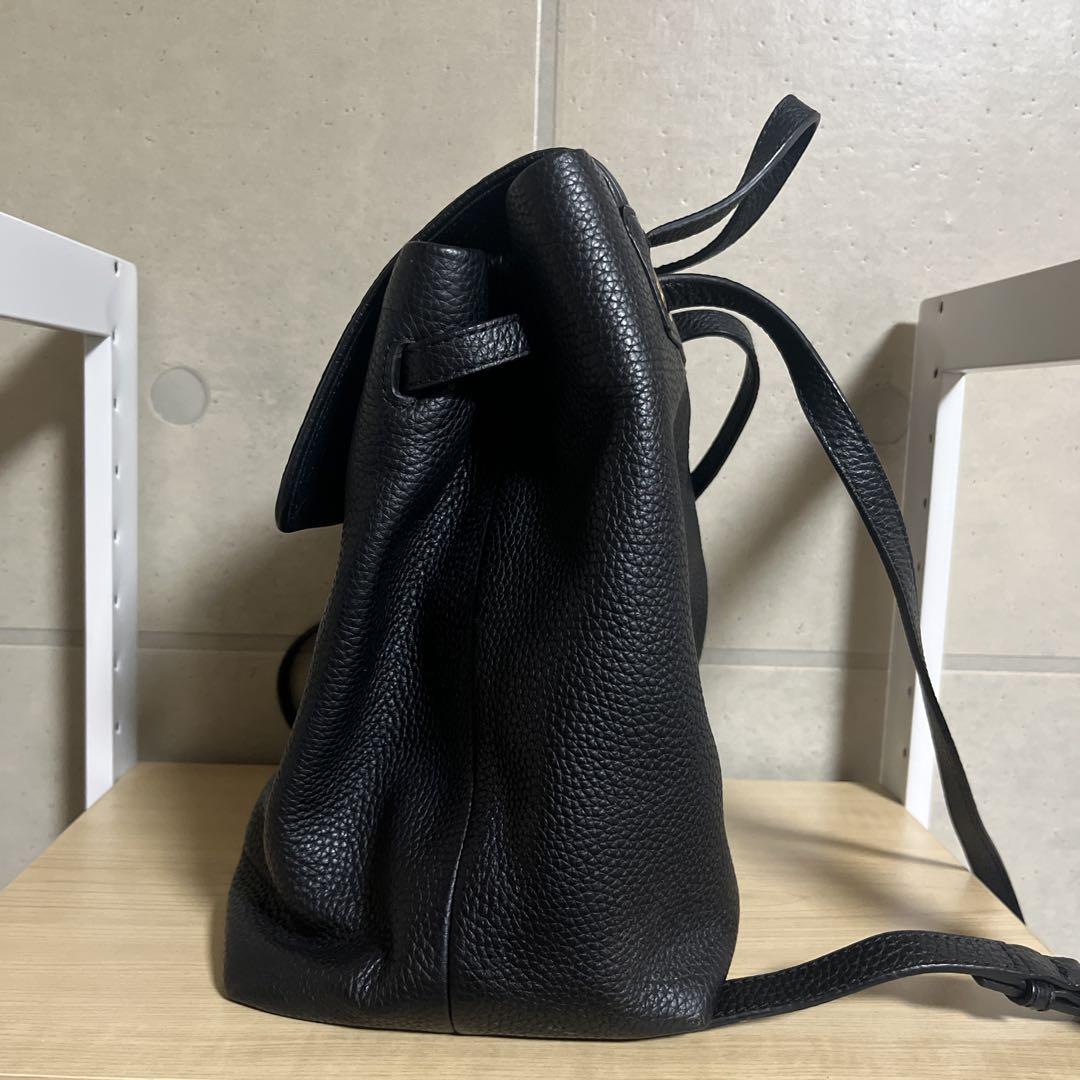 Kate Spade ブラックレザーリュック