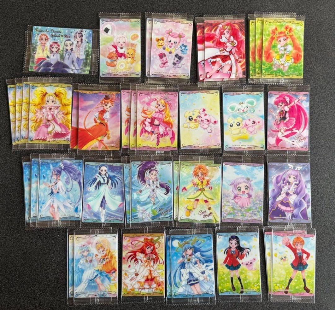 プリキュアウエハース 第2弾〜11弾 まとめ売り175枚 レア有 プリキュアウエハース 第2弾〜11弾 まとめ売り175枚 レア有