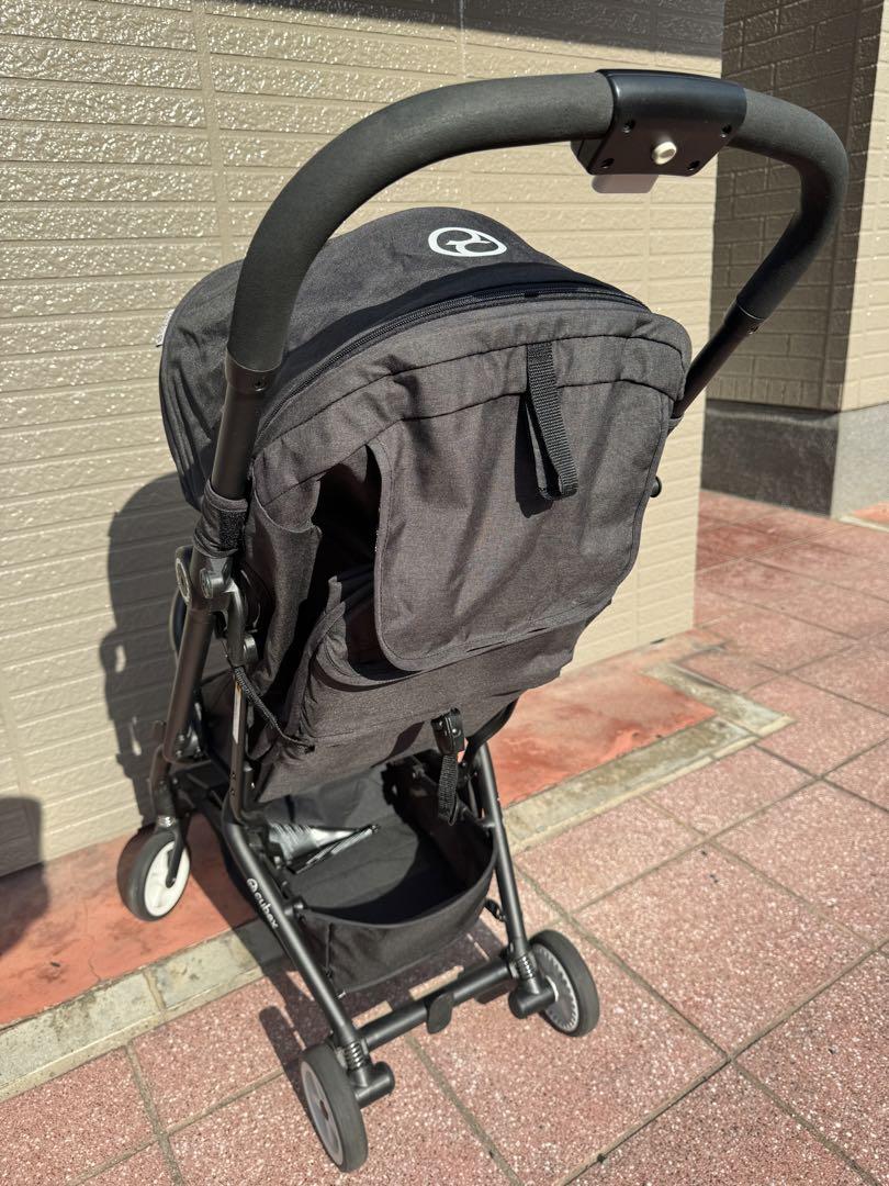 美品】サイベックス Cybex EEZY S 折りたたみベビーカーブラック
