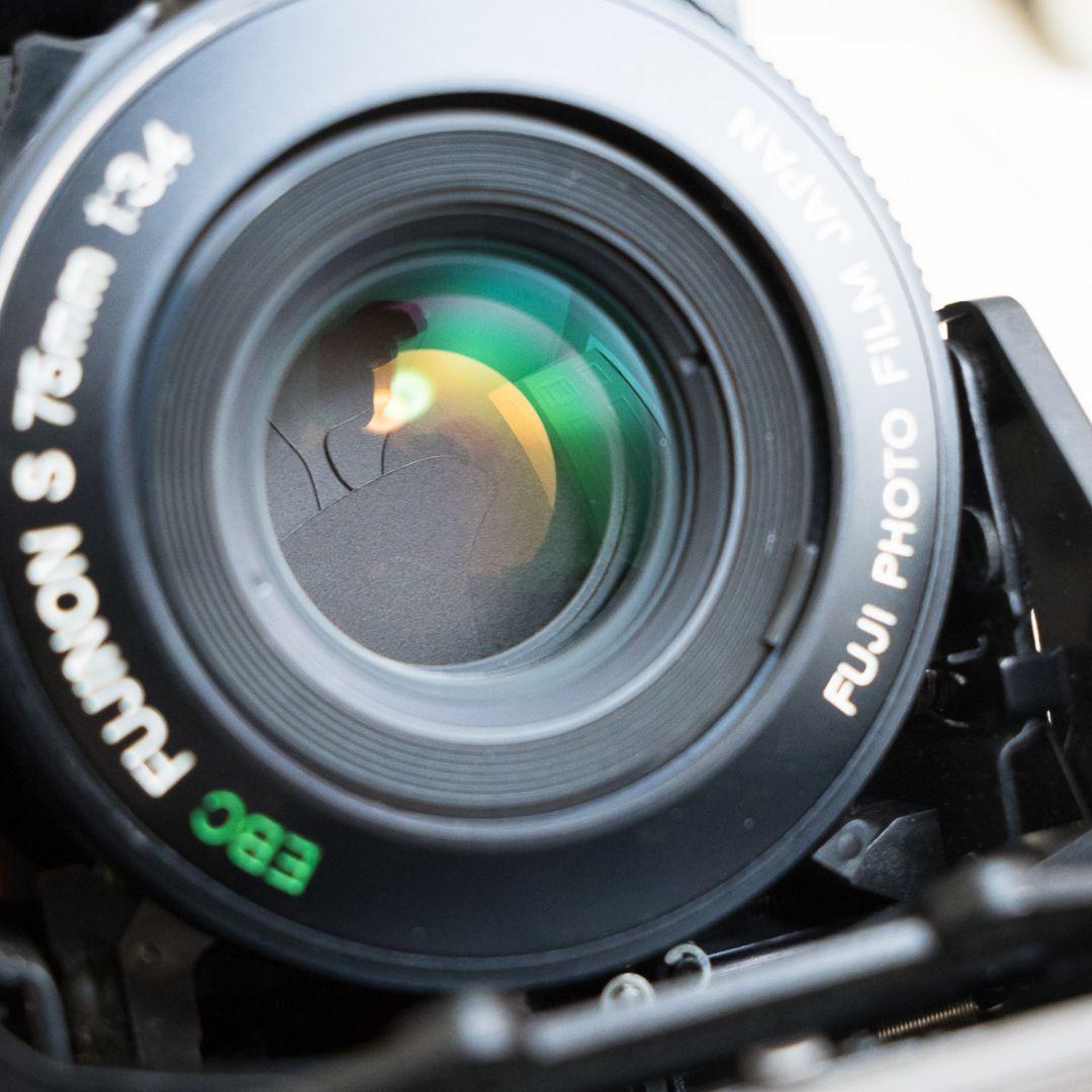 FUJICAフジカ GS645 Pro 75mm f3.4 ケース付き 動作品